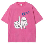 Dodger17 Vintage Japanese Design Washed T-Shirt