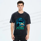 Unisex Starwars Best Fetch Printed Washed Tee