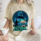 Unisex Starwars Best Fetch Printed Washed Tee