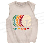 Unisex Starwars Printed Washed Tank Top