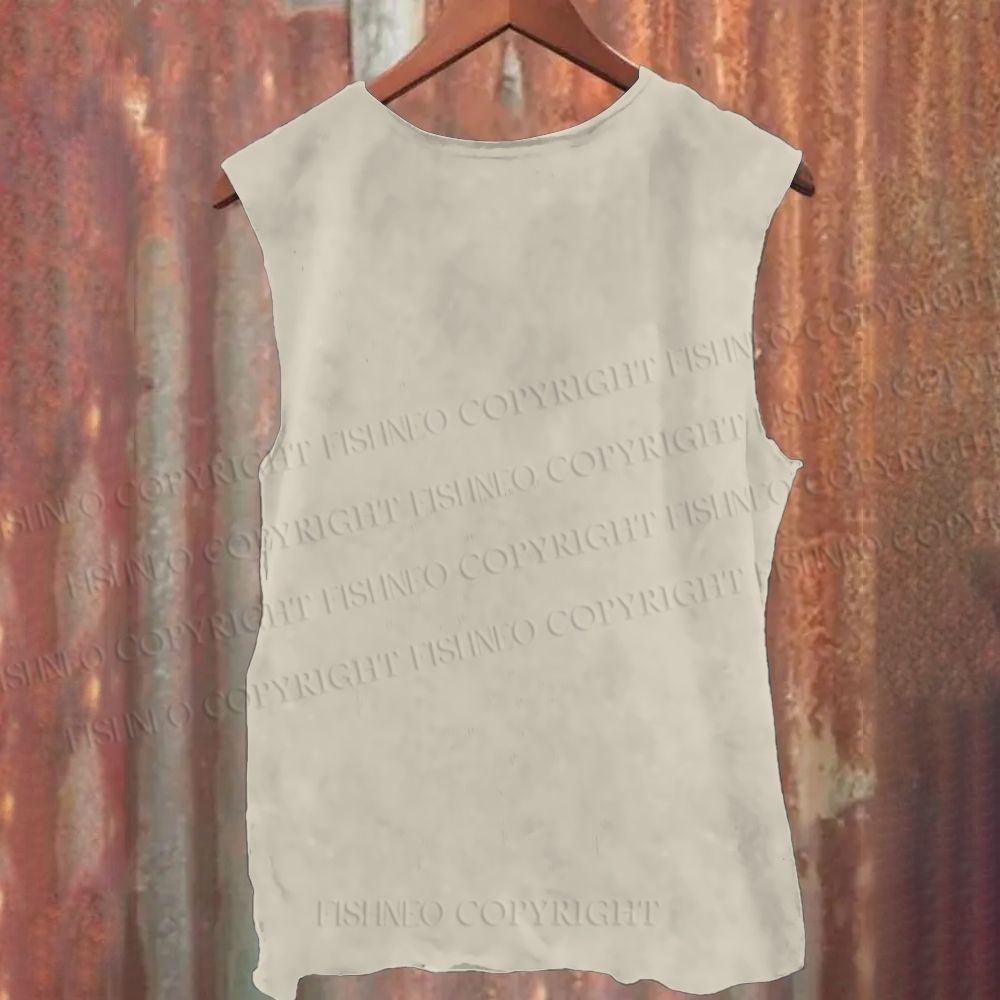 I need ibuprofen Cat Vintage Casual Printed Tank Top