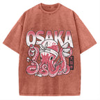Osaka Octopus Vintage Washed T-shirt