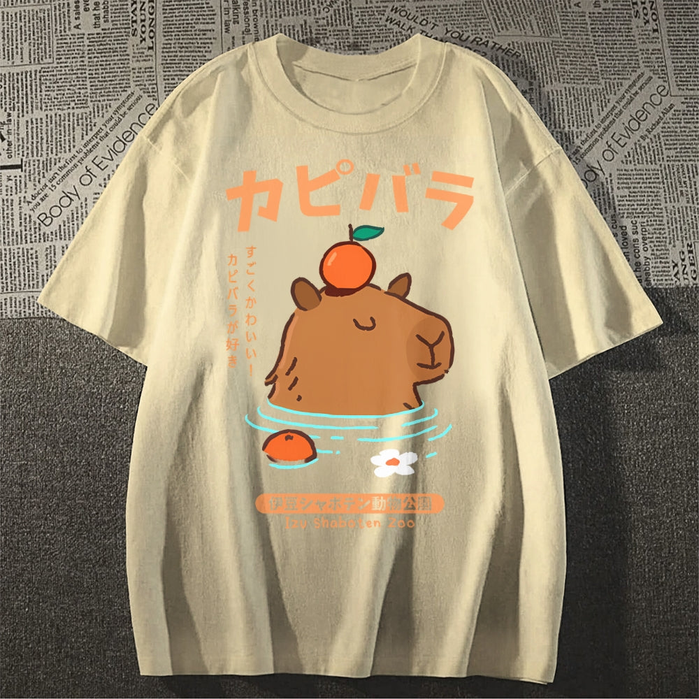 Capybara Japanese Style Classic Tee