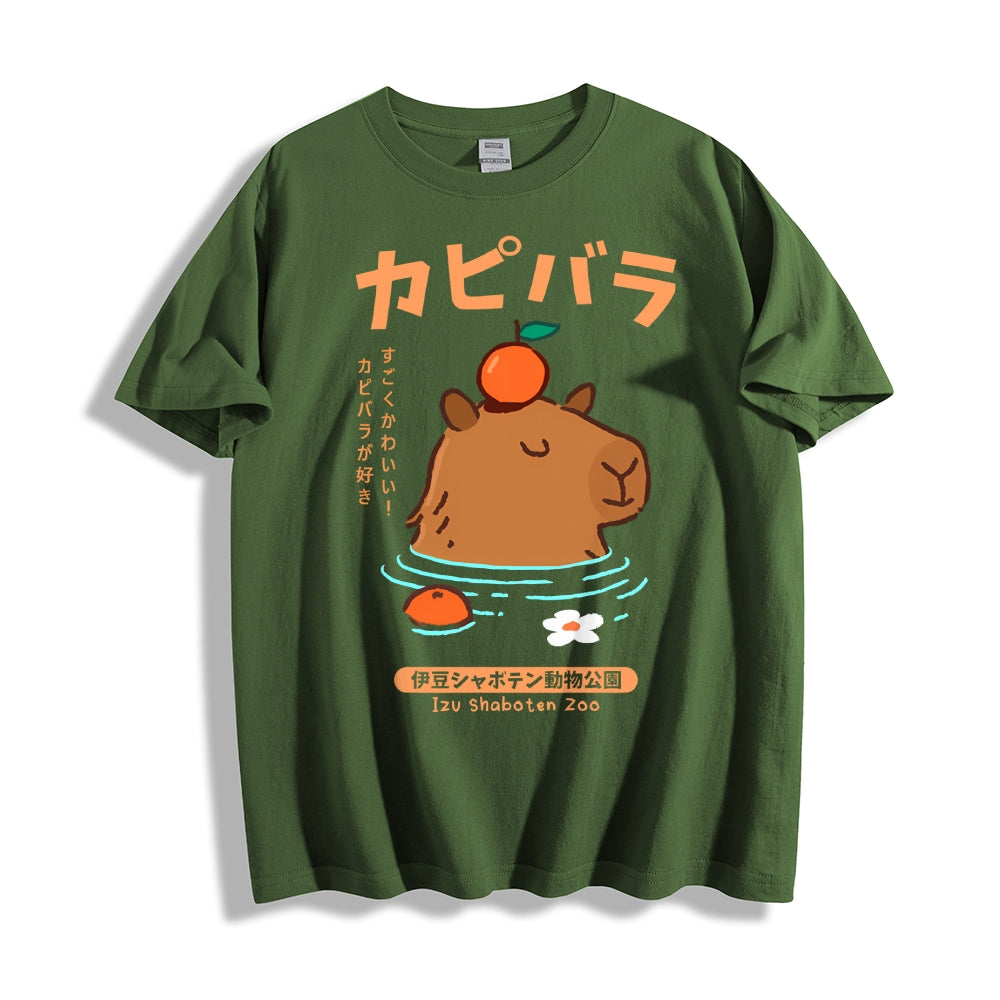 Capybara Japanese Style Classic Tee