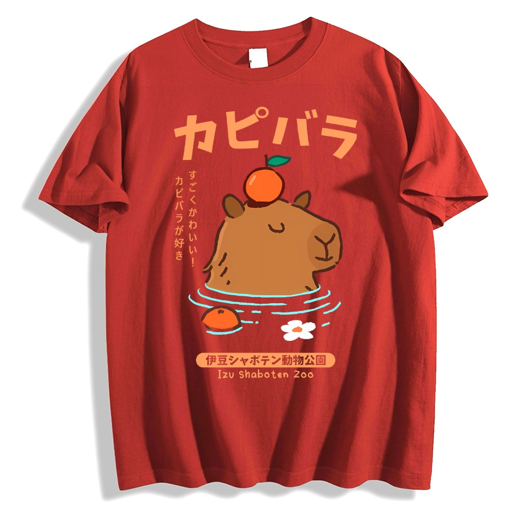 Capybara Japanese Style Classic Tee