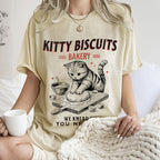 Cat Bakery Washed T-Shirt