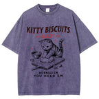 Cat Bakery Washed T-Shirt
