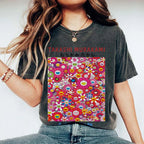 Japan Sunflower Vintage Wash Japanese Design T-Shirt