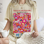 Japan Sunflower Vintage Wash Japanese Design T-Shirt