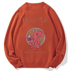 Osaka Dotonbori Drunken Octopus Cotton Sweatshirt