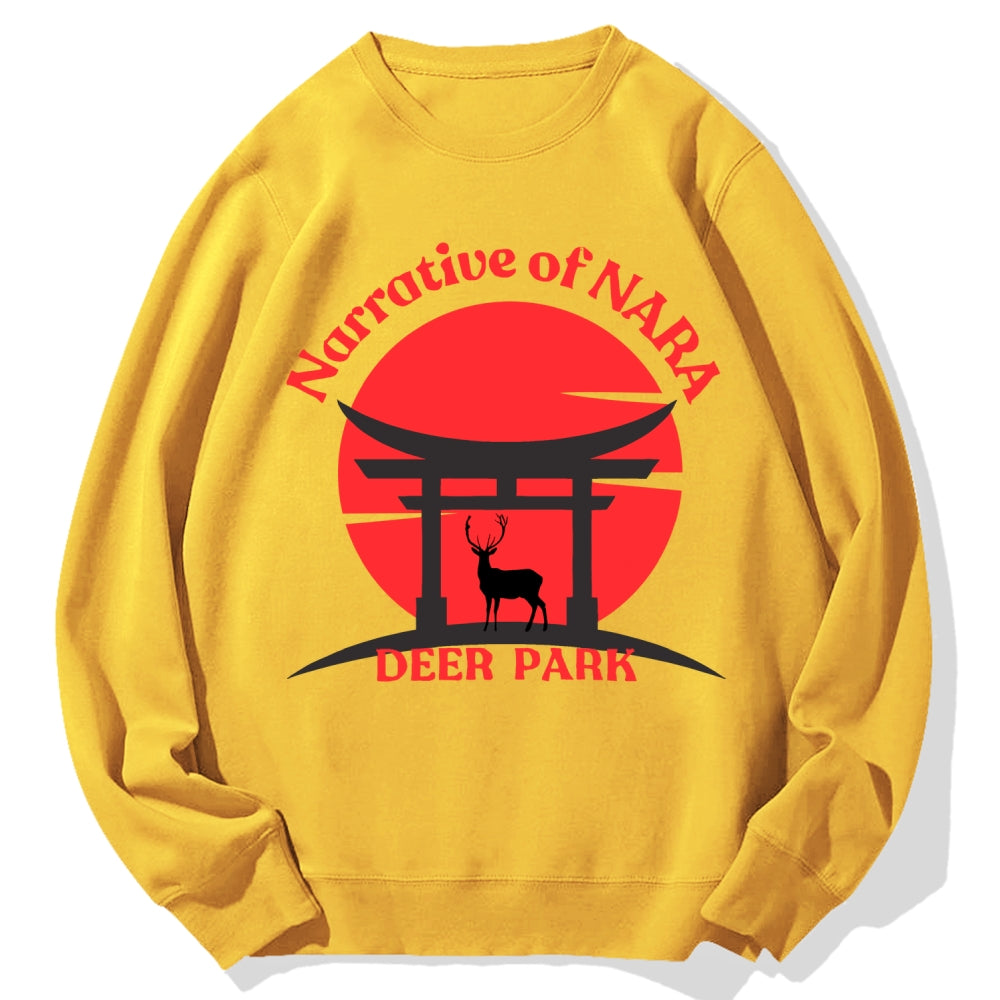 Nara Park Cotton Sweatshirt