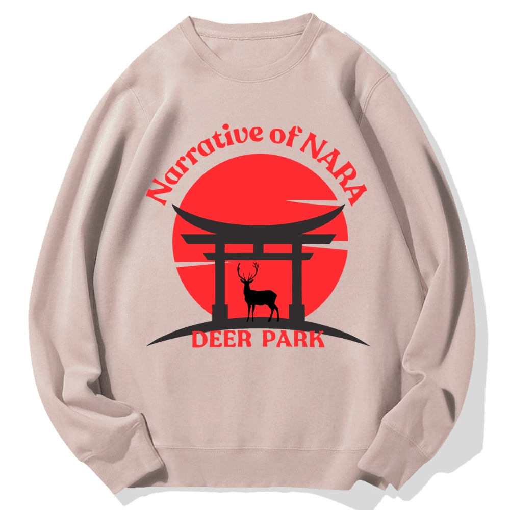 Nara Park Cotton Sweatshirt