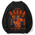 Osaka October Hanabi fireworks Cotton Sweatshirt