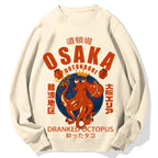 Osaka October Hanabi fireworks Cotton Sweatshirt