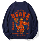Osaka October Hanabi fireworks Cotton Sweatshirt