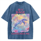 Rage consumes me Vintage Washed T-shirt