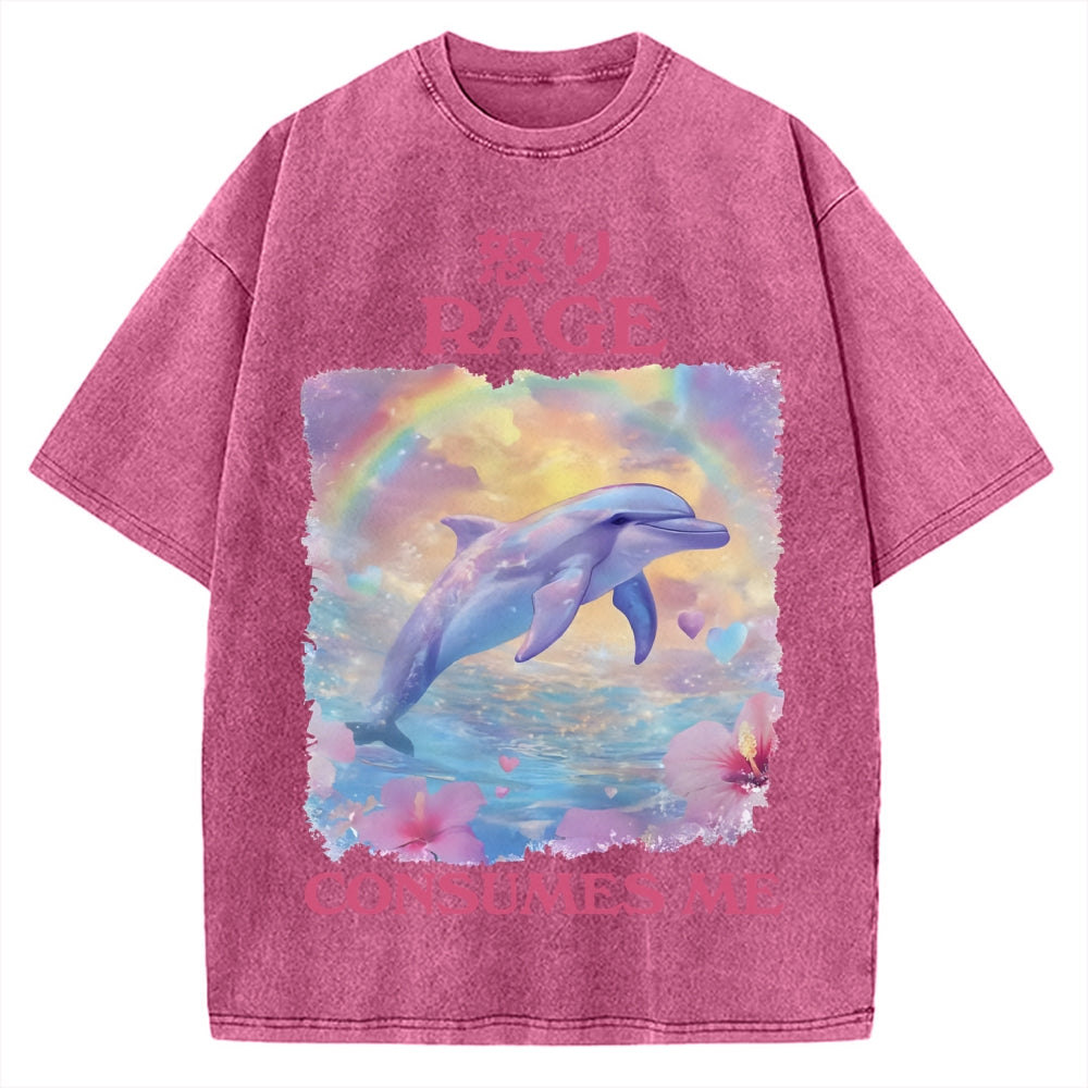 Rage consumes me Vintage Washed T-shirt
