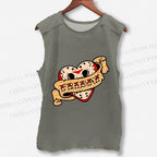 Unisex Friday the 13th Printed Washed Tank Top
