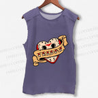 Unisex Friday the 13th Printed Washed Tank Top