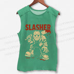 Unisex Friday the 13th Printed Washed Tank Top