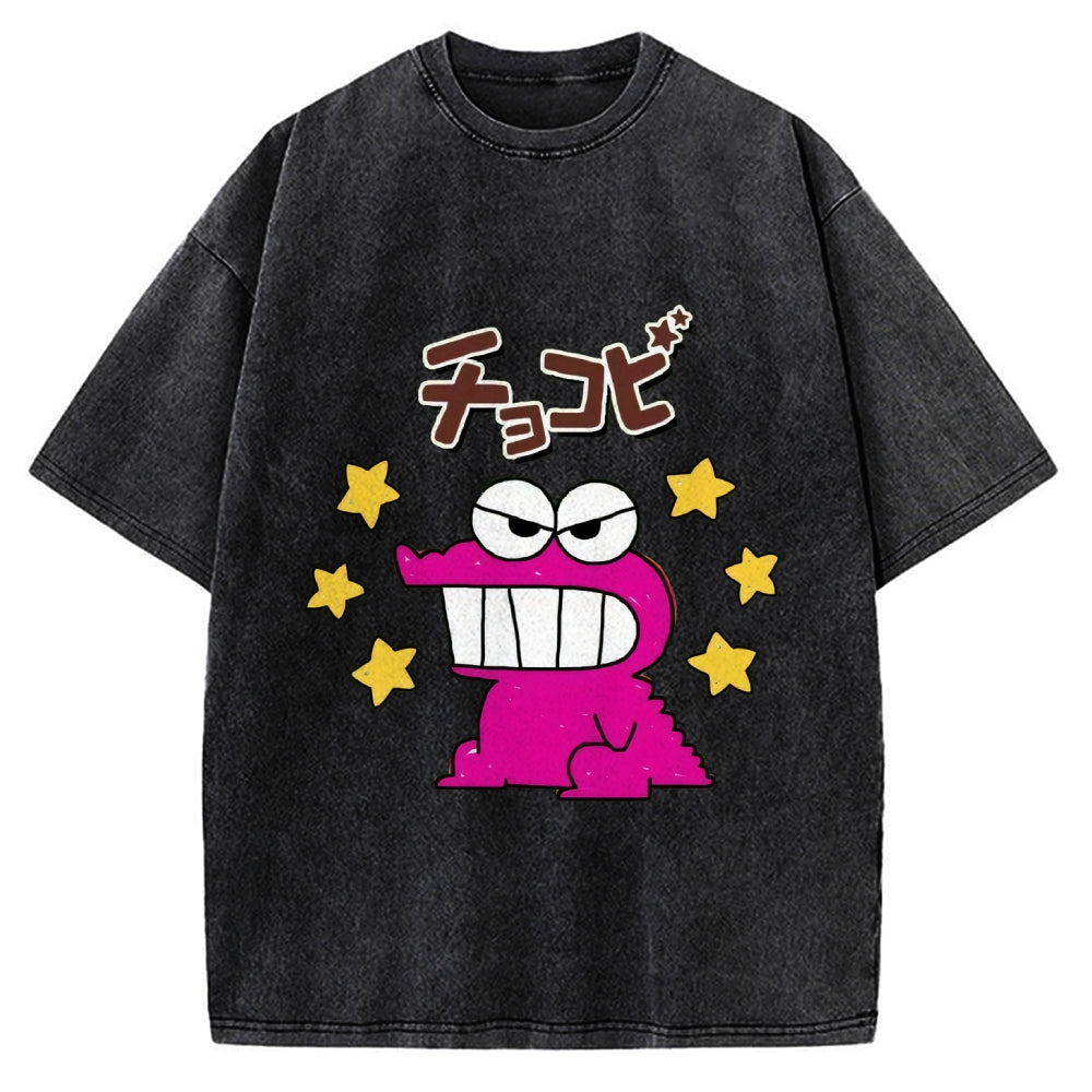 Chokobi Chocolate sweets anime suanck Vintage Washed T-shirt