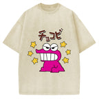Chokobi Chocolate sweets anime suanck Vintage Washed T-shirt