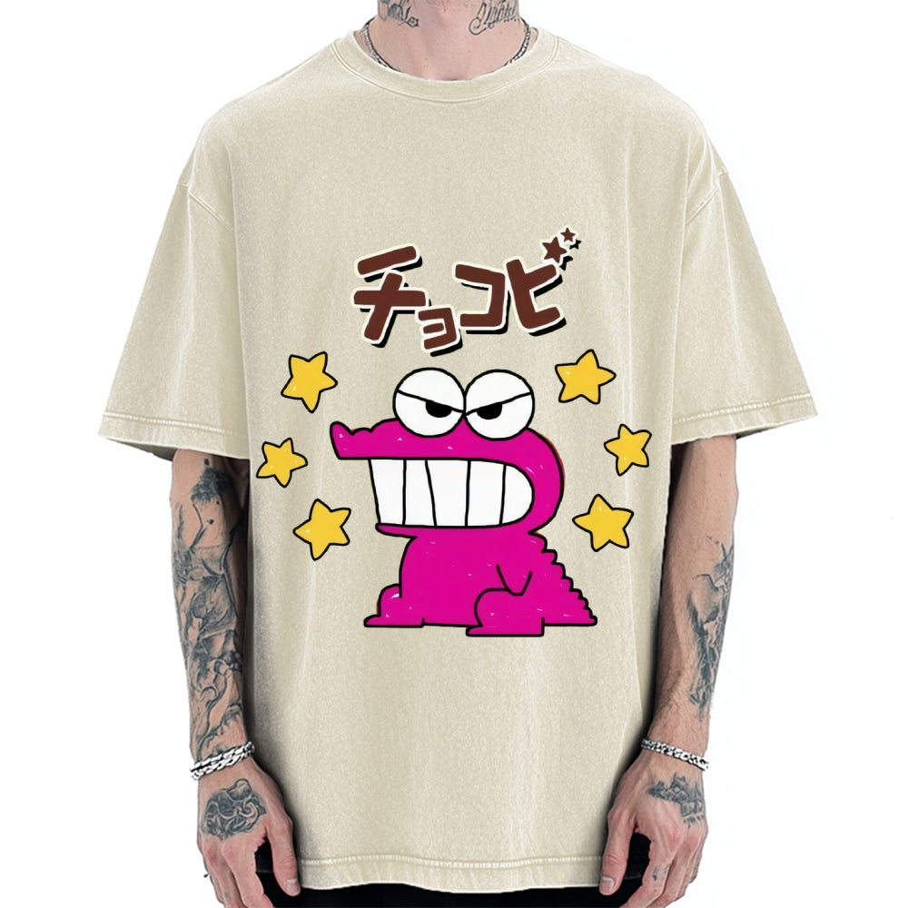 Chokobi Chocolate sweets anime suanck Vintage Washed T-shirt