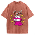 Chokobi Chocolate sweets anime suanck Vintage Washed T-shirt
