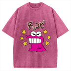 Chokobi Chocolate sweets anime suanck Vintage Washed T-shirt