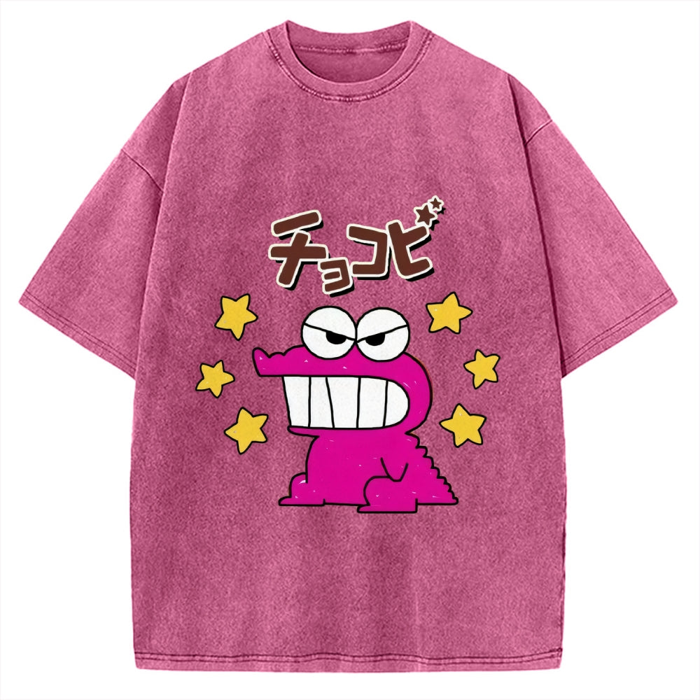 Chokobi Chocolate sweets anime suanck Vintage Washed T-shirt