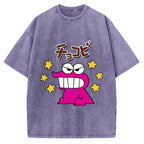 Chokobi Chocolate sweets anime suanck Vintage Washed T-shirt