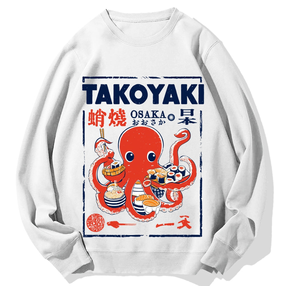 Osaka Takoyaki Cotton Sweatshirt