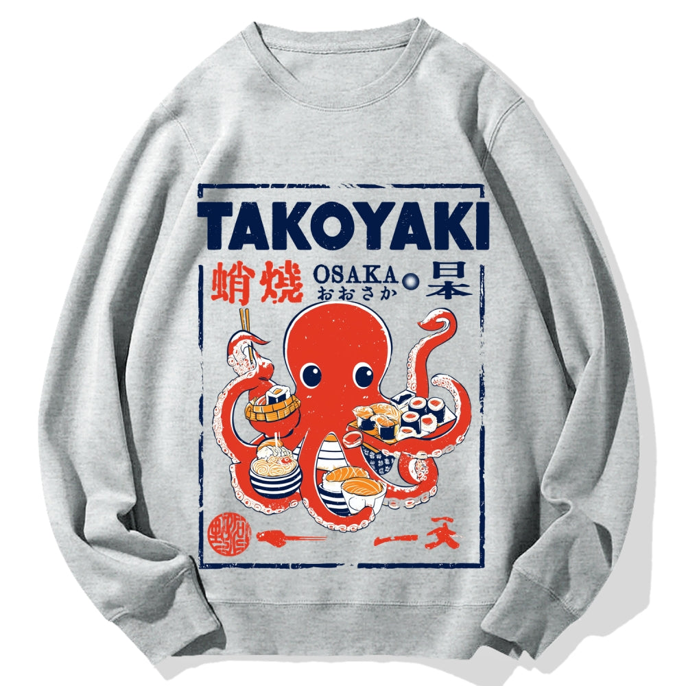 Osaka Takoyaki Cotton Sweatshirt