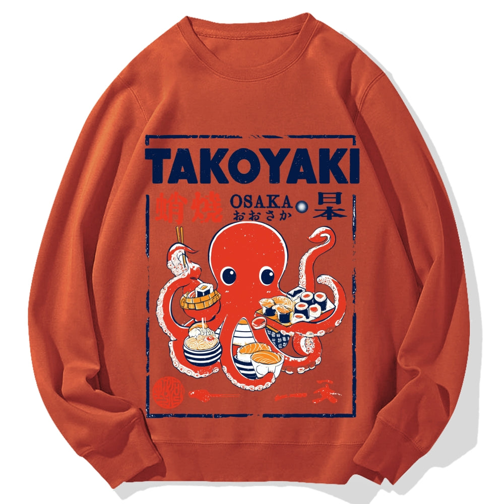 Osaka Takoyaki Cotton Sweatshirt