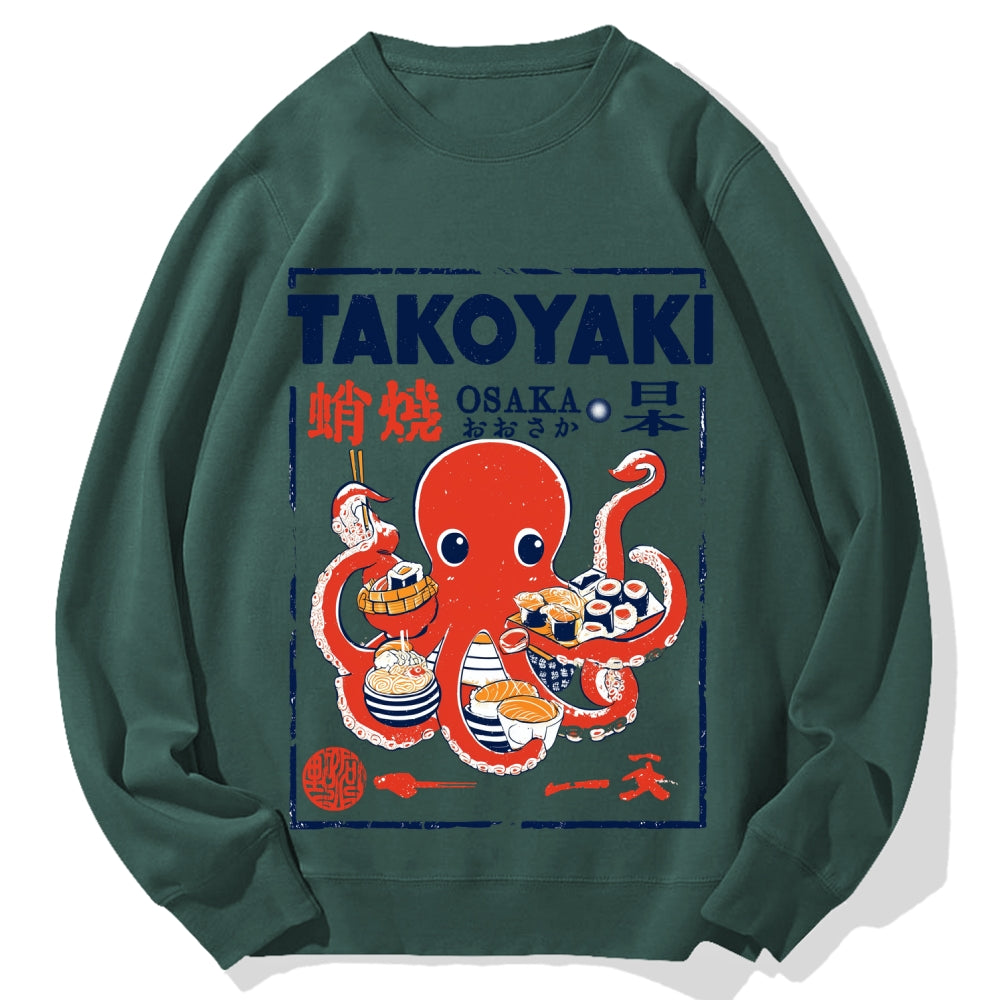 Osaka Takoyaki Cotton Sweatshirt