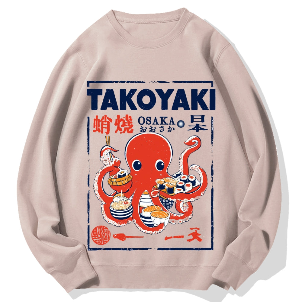 Osaka Takoyaki Cotton Sweatshirt