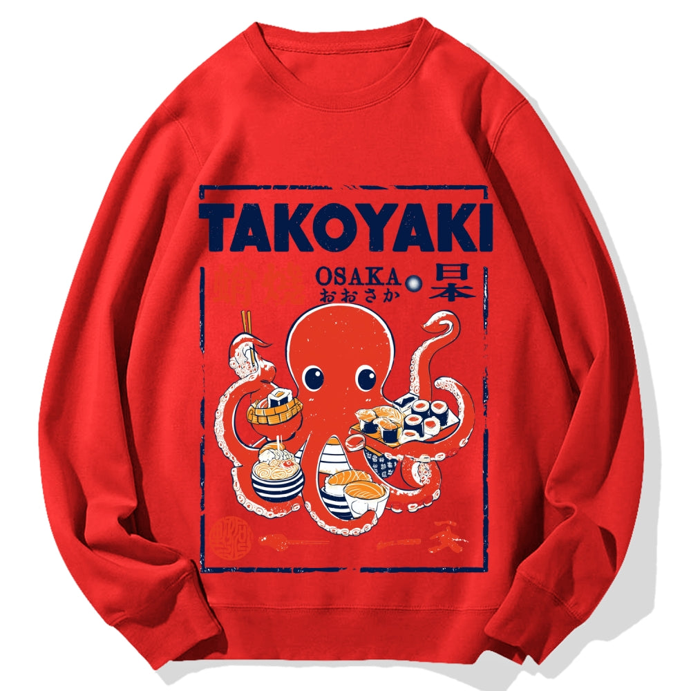 Osaka Takoyaki Cotton Sweatshirt