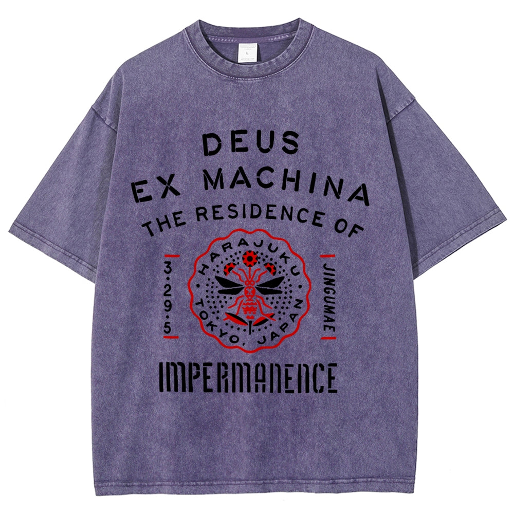 Deus Ex Machina Tokyo Vintage Washed T-shirt