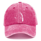 Japanese Fish Hold Up White Washed Cap
