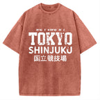 Tokyo Shinjuku intage Vintage Washed T-shirt
