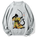 Japan Cat Archery Cotton Sweatshirt