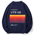 Japanese VHS Tape Cotton Sweatshirt