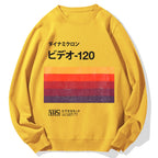 Japanese VHS Tape Cotton Sweatshirt