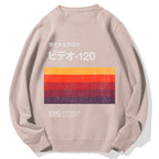 Japanese VHS Tape Cotton Sweatshirt