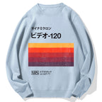 Japanese VHS Tape Cotton Sweatshirt