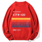 Japanese VHS Tape Cotton Sweatshirt