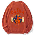 Osaka Dotonbori Drunken Octopus Cotton Sweatshirt