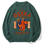 Osaka Dotonbori Drunken Octopus Cotton Sweatshirt