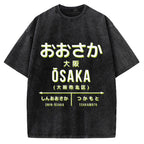 Osaka Station Vintage Washed T-shirt