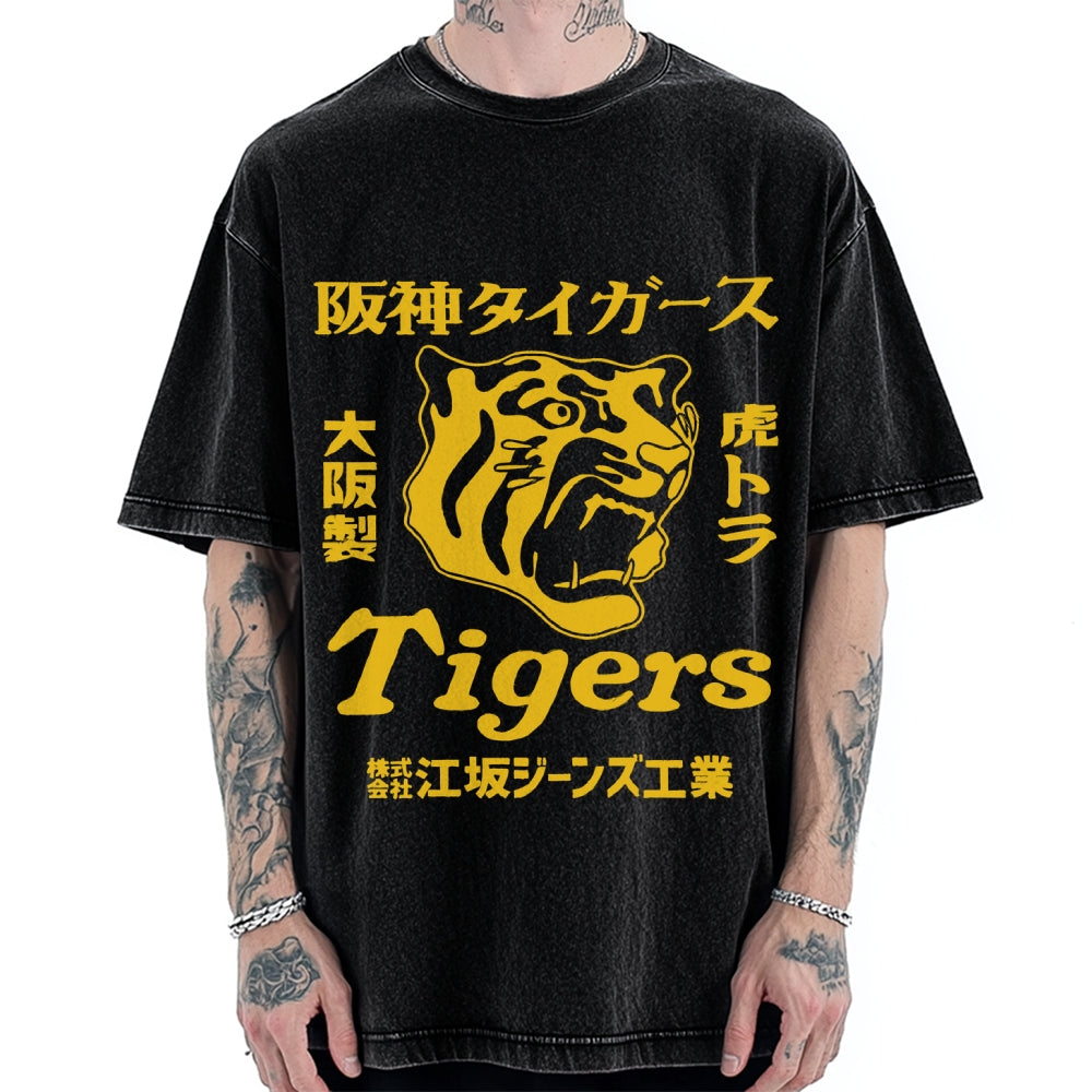Osaka Tiger Vintage Washed T-shirt